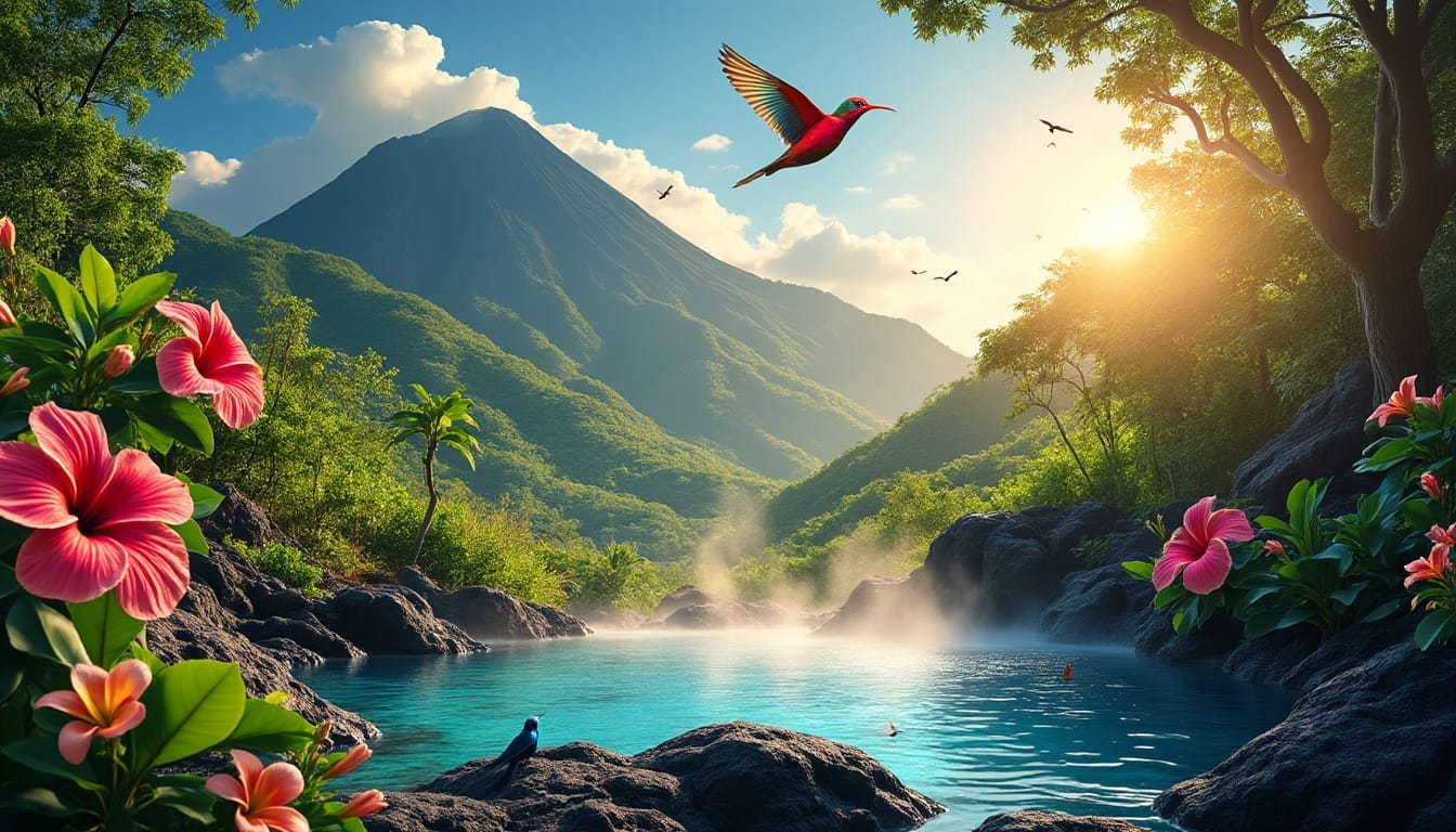 À la découverte de la nature sauvage à la Soufrière