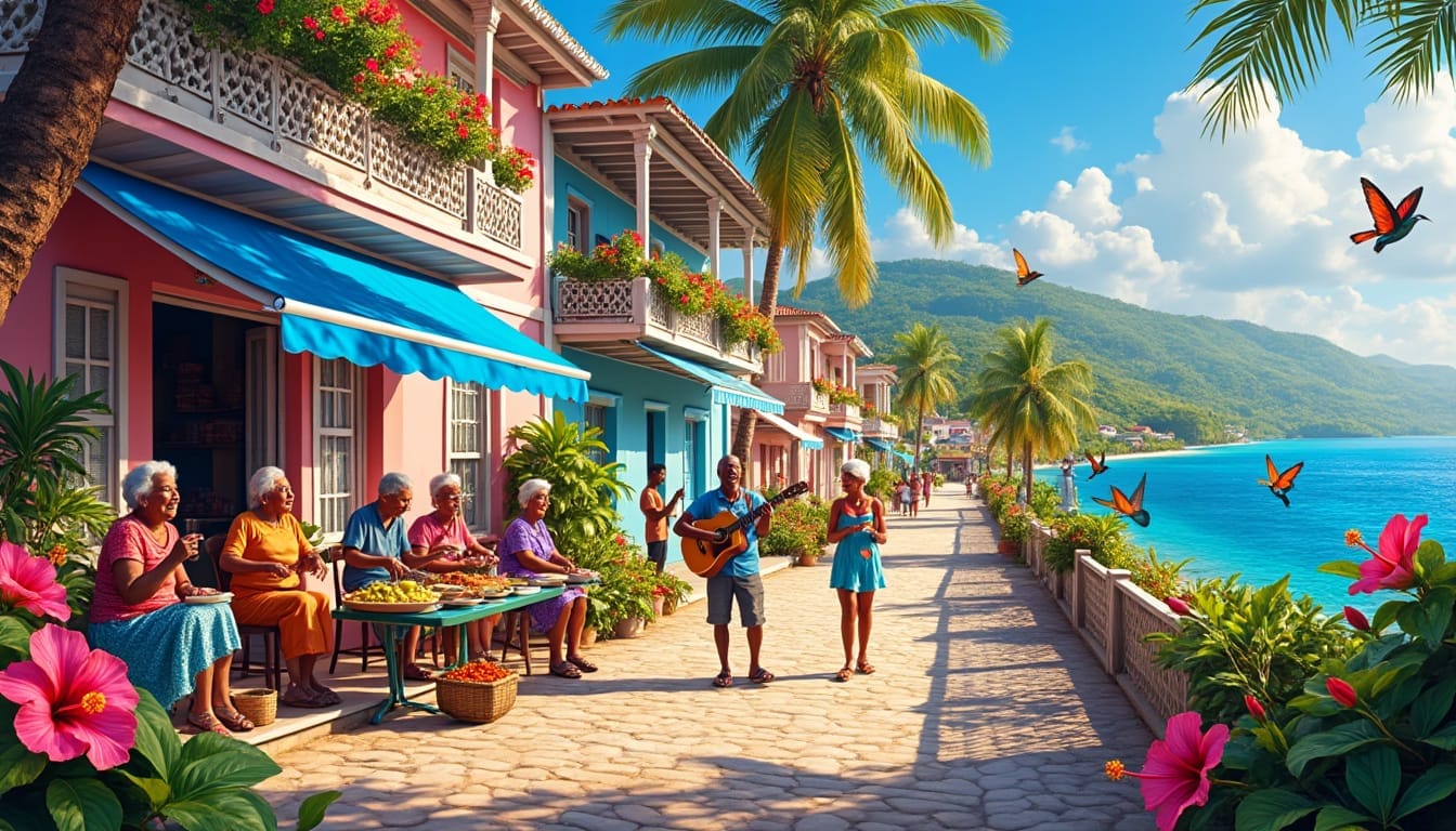 Découverte du charme créole dans les villages pittoresques de la basse terre