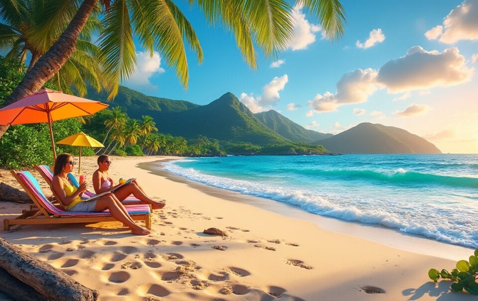 découvrez la sérénité des plages de la basse terre, un havre de paix où la nature rencontre la tranquillité. profitez d'un moment de détente idéale au bord de l'eau, entre farniente et paysages à couper le souffle.
