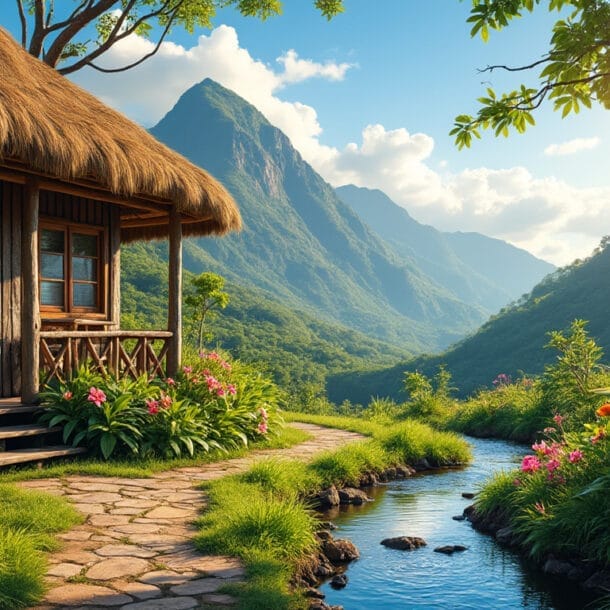 découvrez notre gîte nature, un refuge idéal pour une évasion inoubliable au cœur des paysages enchanteurs de la basse-terre. profitez d'un cadre idyllique, entre montagnes verdoyantes et cascades rafraîchissantes, pour une immersion totale dans la nature.