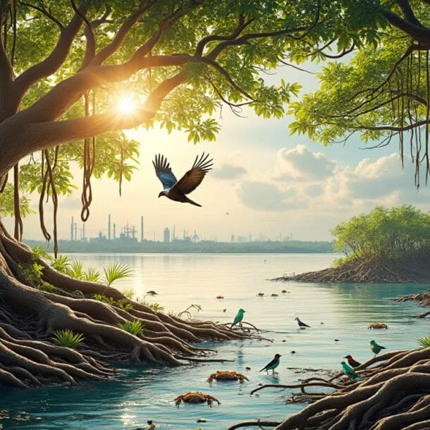 découvrez comment la biodiversité unique des mangroves de la basse terre est menacée par les activités humaines et le changement climatique. explorez les enjeux écologiques cruciaux et les initiatives de conservation nécessaires pour protéger ces écosystèmes vitaux.