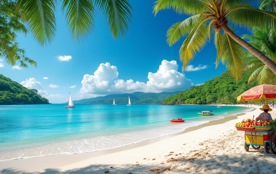 découvrez les plages à couper le souffle de la basse-terre nord, véritable havre de paix où sable blanc et eaux turquoise s'harmonisent. parfait pour des moments de détente, des activités nautiques et des paysages à explorer.
